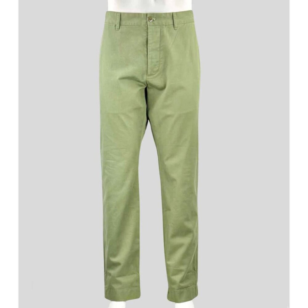 TODD SNYDER Piece Dyed Selvedge Chino Pants - 33W x 32L